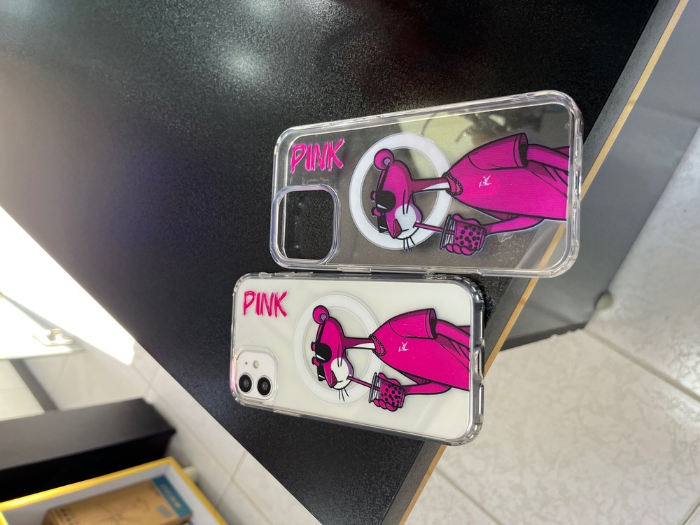 قاب کاور پلنگ صورتی